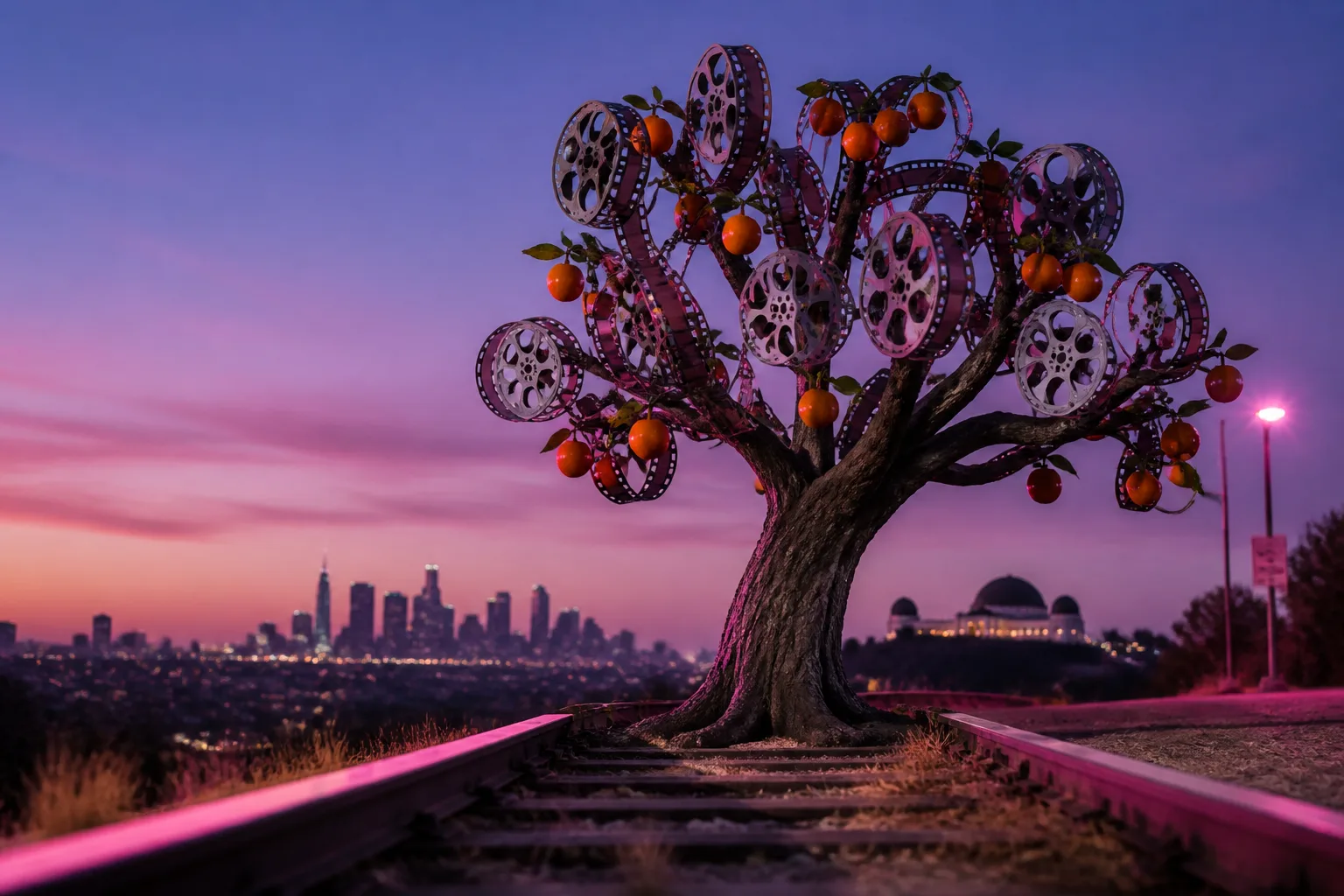 Los Angeles Hidden Cultural Layers: From Fruit Trees to Film History and Historic Railways