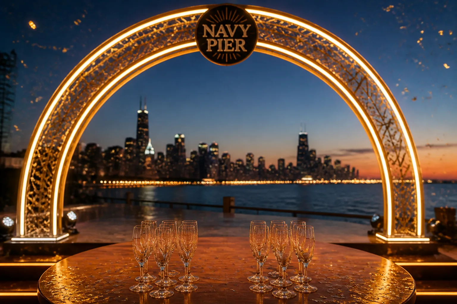 Oprah Winfrey and Partner Stedman Graham Attend 40th-Anniversary Celebration of Her Show at Chicagos Navy Pier